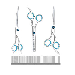 Professional Pet Grooming Scissors